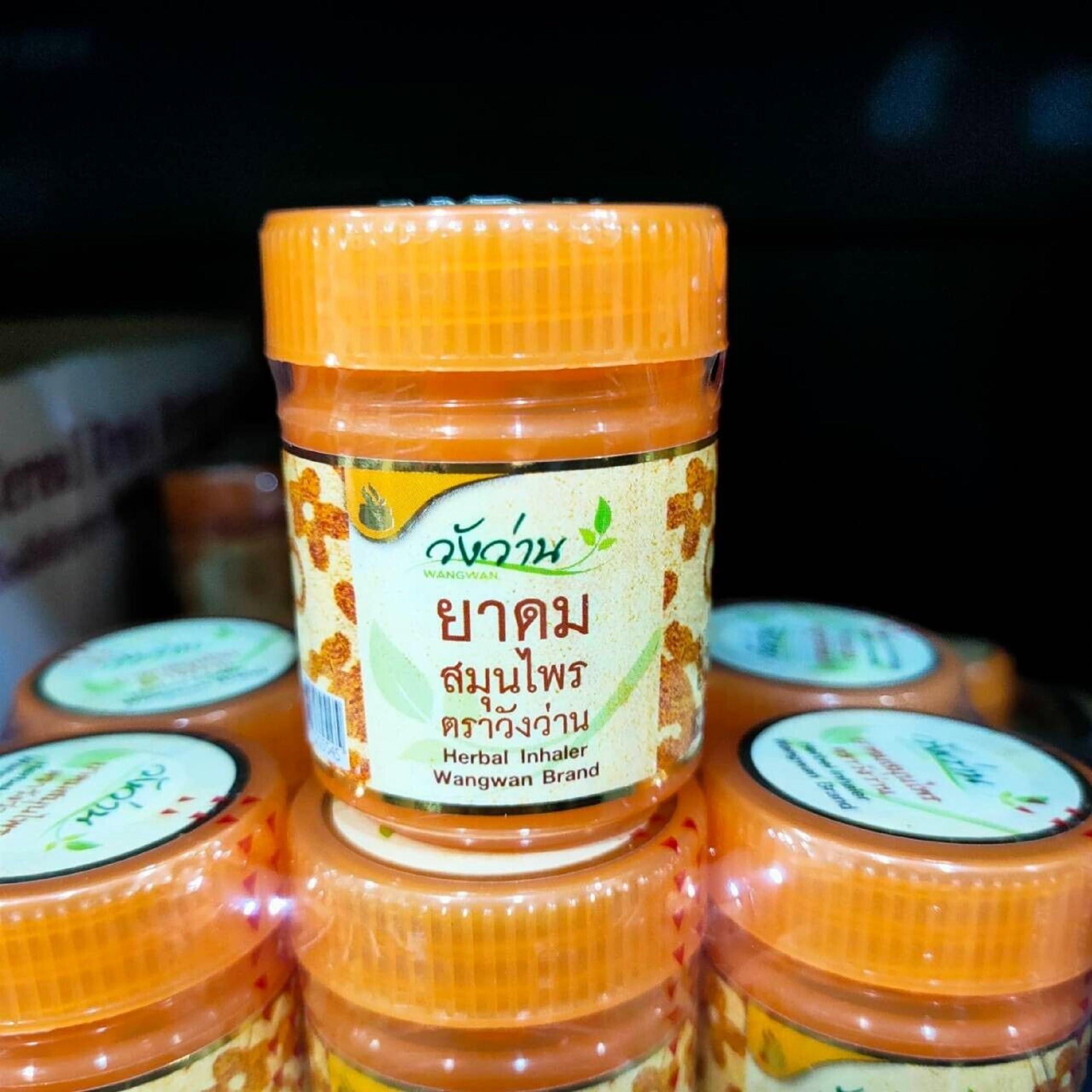 Hani Po Hani Po Wang wan brand thai herbal inhaler 30g pack of 1 Thailand ProductPain relief balm | Oil for elder women | Men Pain relief balm for adult | Pain relief oil for women | Mens | Pain relief balm for girls | boys - Imported Products