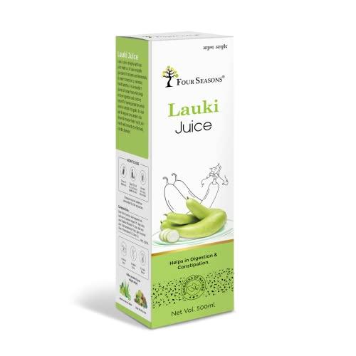 Four Seasons Four Seasons Lauki (Bottle Guard) Juice -500ml (PACK OF 4)