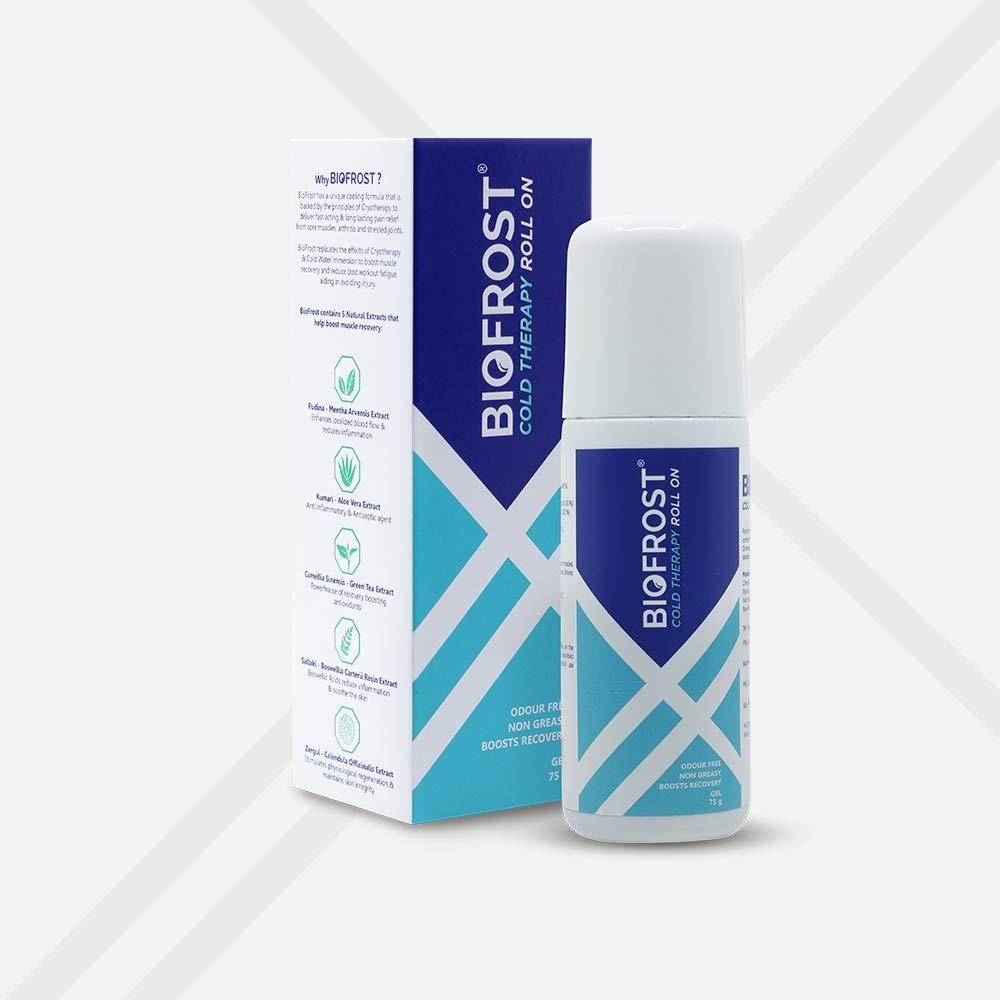 BioFROST BioFrost Cold Therapy Roll on Gel - Odour Free Non Greasy - 75 Gm