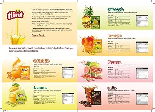 Tiint Tiint Instant Drink Mix, Cola - Pack of 24 (Per Pack 9 GM) Powder Soft Drink Concentrate | Enriched With Vitamin-C | Instant Drink Mix | Immunity Booster | Drink Anytime