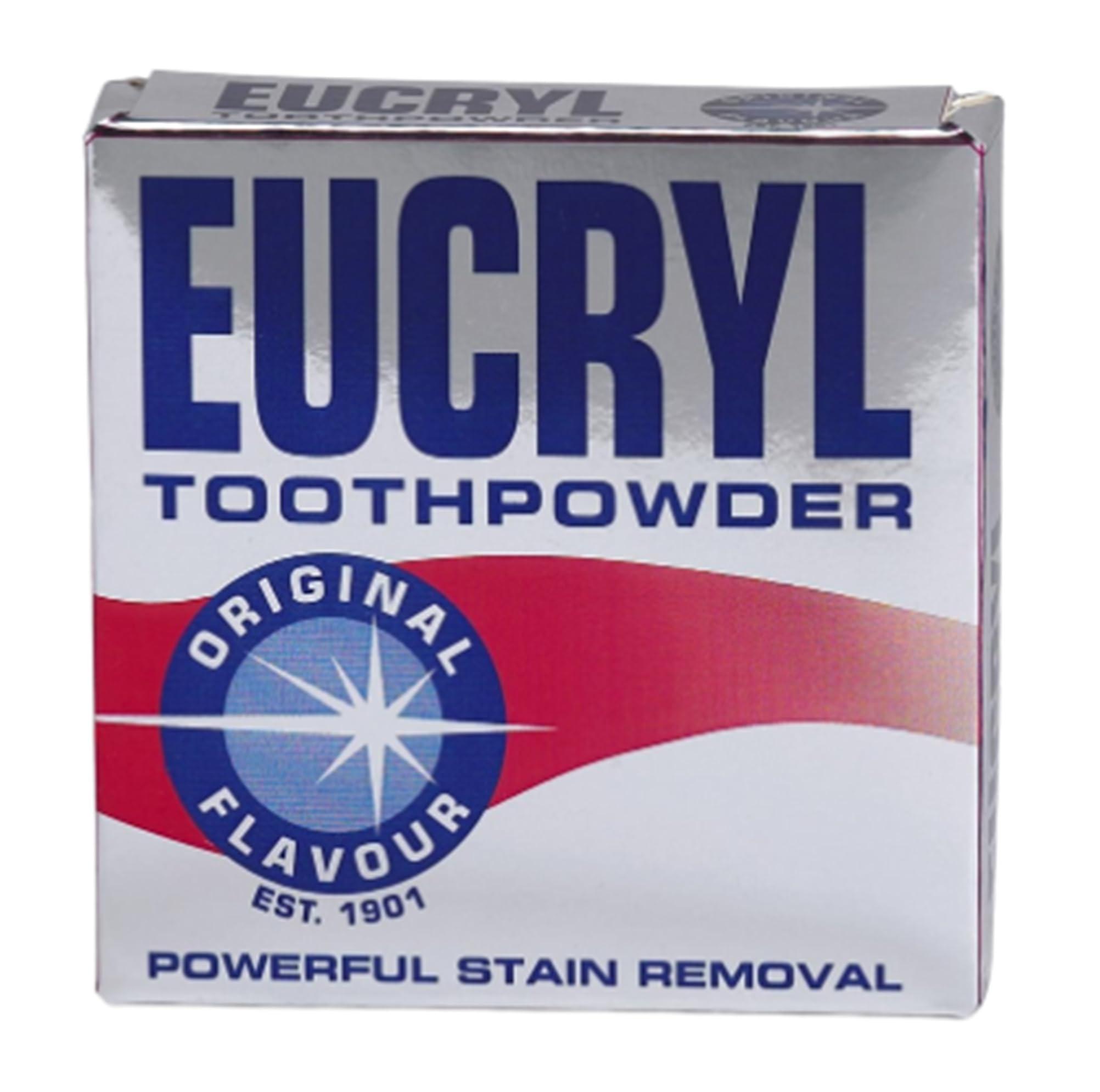 Eucryl Eucryl Toothpowder Original Powerful Stain Removal 50g
