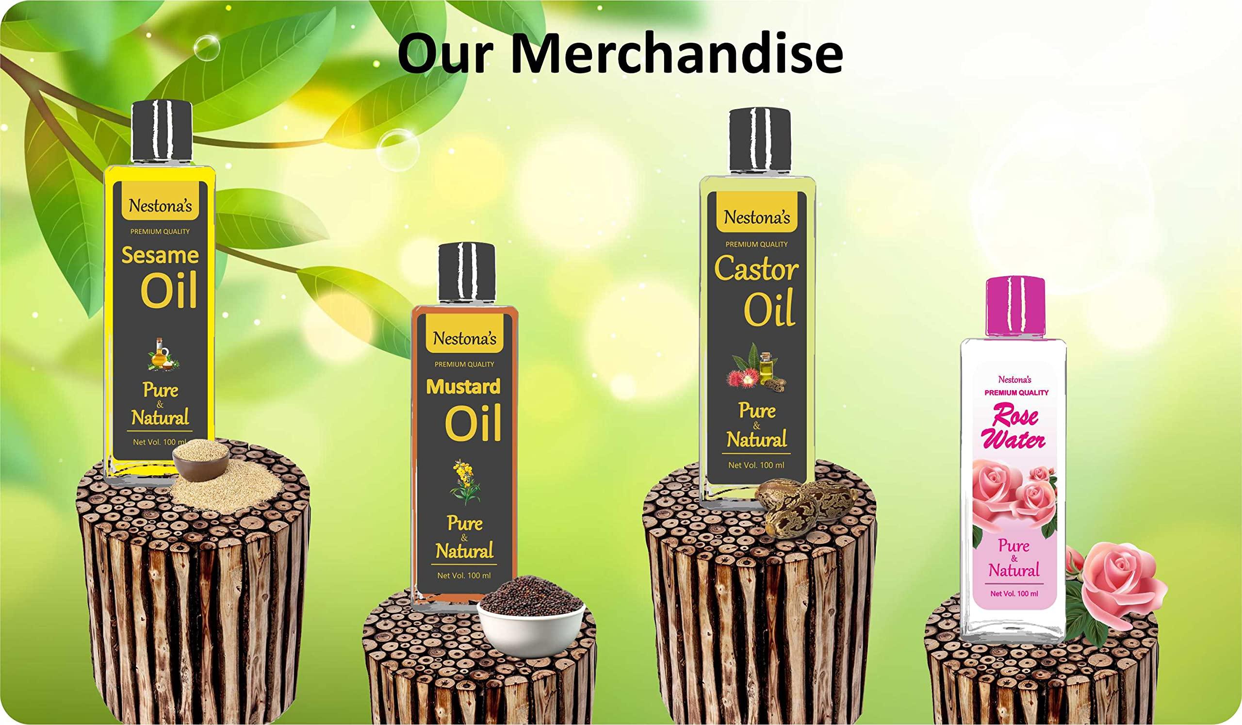 Generic Nestona's CelluClear CastorOil: Targeted Cellulite Solution 100 ml | Abdominal Cellulite Pro | Best for Buttack Cellulite | Massage Oil | Natural and Organic Oil