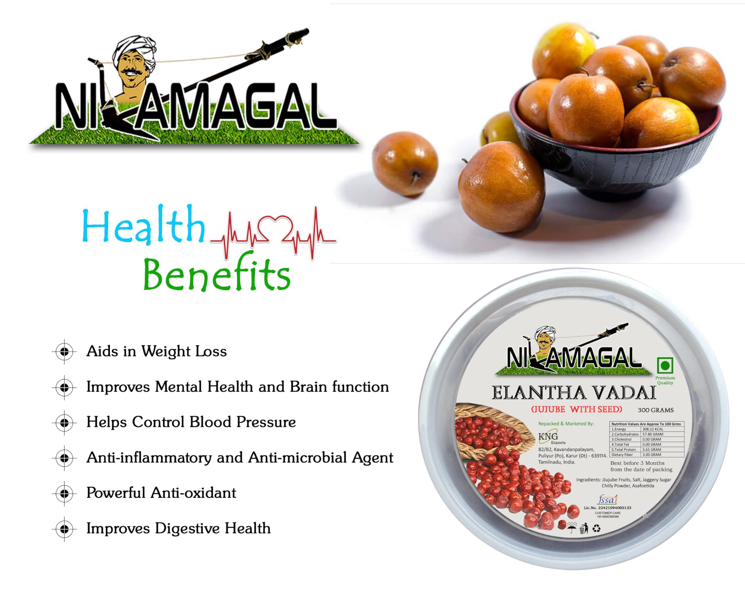 Generic Nilamagal - Elantha Vadai With Seed | Jujube | Regi Vadiyalu | | Traditionally Made | 100% Natural | 300 Grams