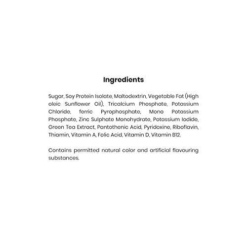 Soyvita SOYVITA - Dietary Fibre Green Tea Extract | Lactose Free | Vegan | ENRICHED Soy Beverage Powder | Serves-20 (500 GMS)