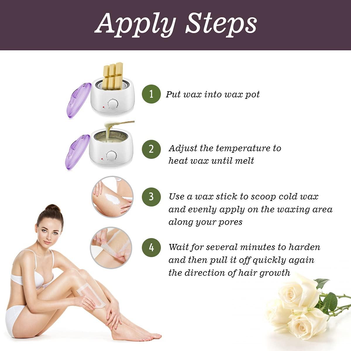 Crystal Care PROFESSIONAL Crystal Care Professional Brazilian Wax, Peel of Wax, Stripless Wax