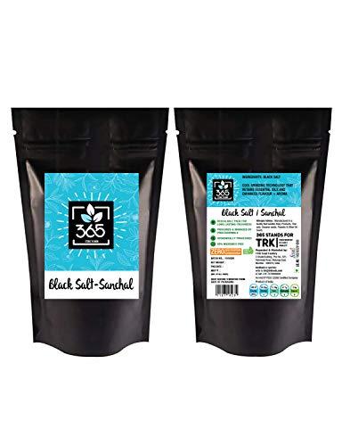 365 STORE TO DOOR 365 STORE TO DOOR Natural Black Salt Powder | Kala Namak | Sanchal Namak | Premium Spices Blend | 100% Pure and Natural (250 gm)