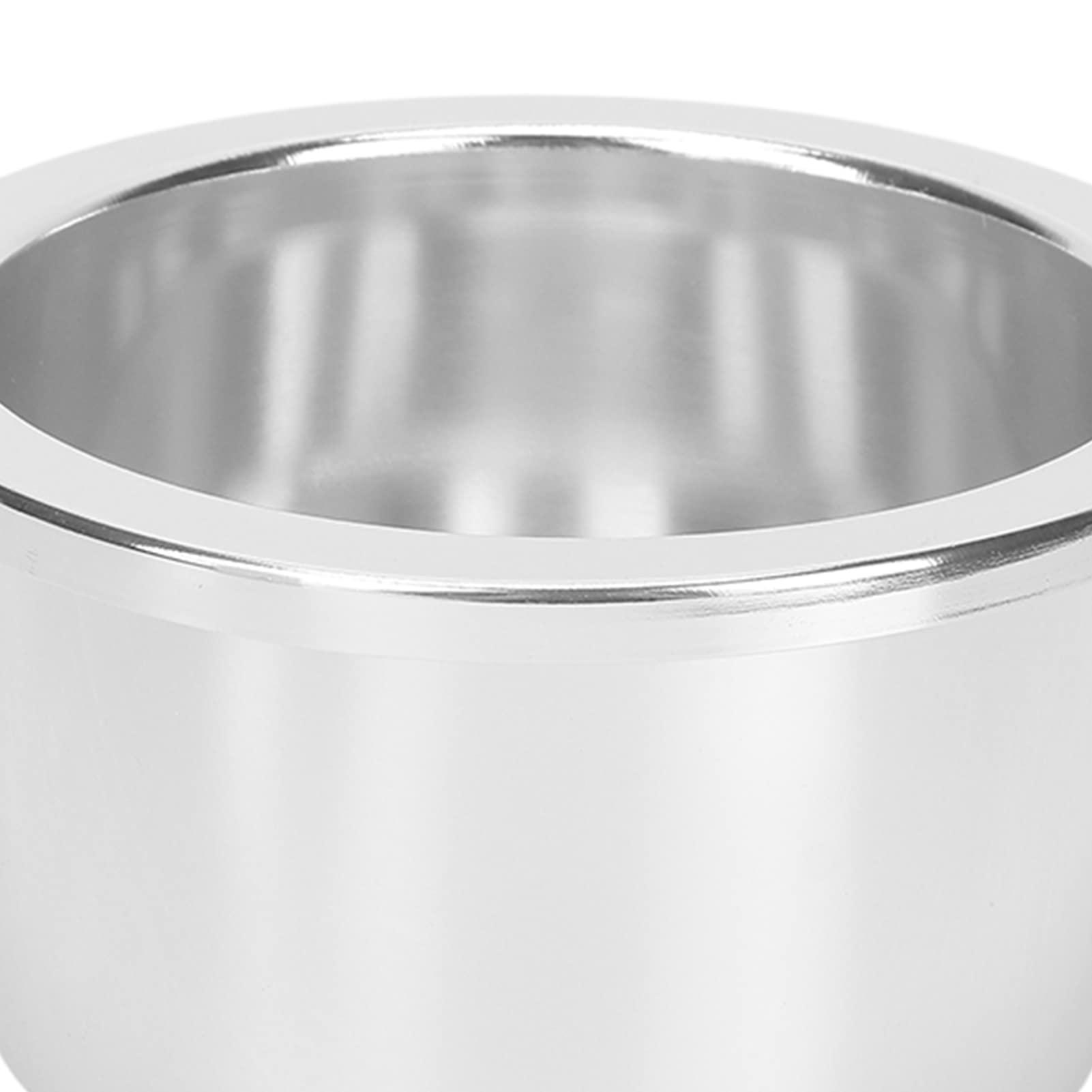 01 02 015 Wax Pot, Aluminum Alloy Accessory Silver Wax Warmer Inner Pot Replacement Gift for Hair Remover Machine for Women