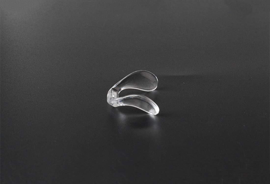 BEHLINE Saddle Bridge Nose Pads,BEHLINE One Piece Bridge Strap Anti-Slip Replacement Nosepads,U Shaped Screw-in Eyeglasses Nose Piece for Eyeglasses Eyeglass Glasses Eyewear Optical for Kids/Adult (Style 2)