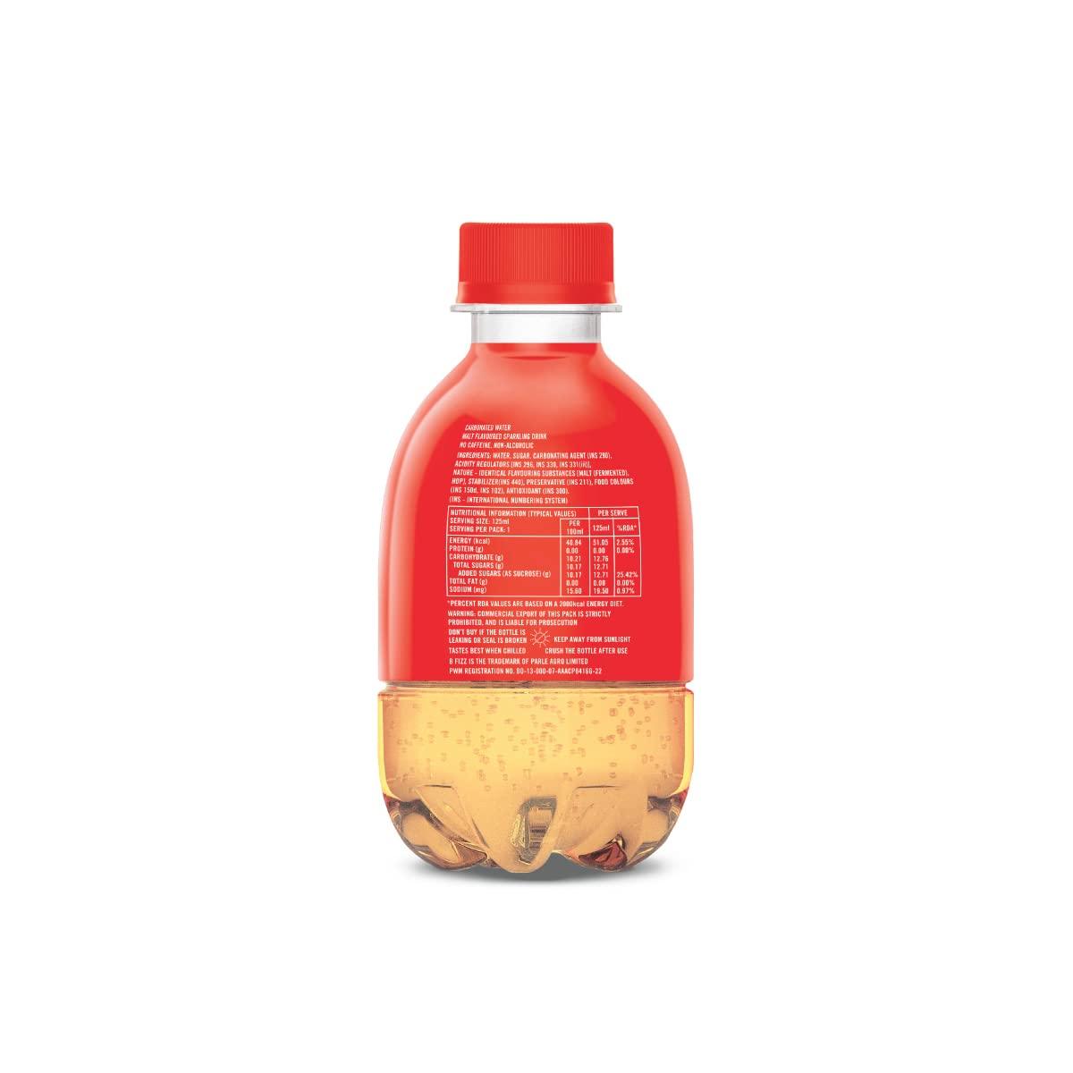 B Fizz B Fizz Malt Flavoured Drink PET Bottle (125 ml x 40)