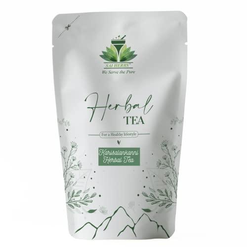 SAI HERBS SAI HERBS Karisalankanni Herbal Tea - Bhringraj - Kayonni - Eclipta alba - False daisy Leaves - Used to treat Liver Disorder - Luxury Tea - Pure & Natural (25 Grams)