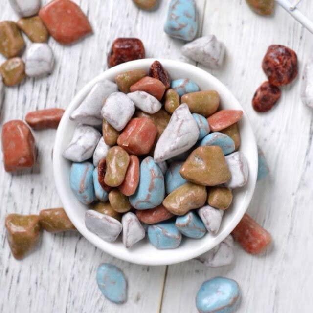 GOTREY GOTREY Organic and Tasty Rock Shape Candy Milk Stone Chocolates For Kids and Adults (250 Gram)