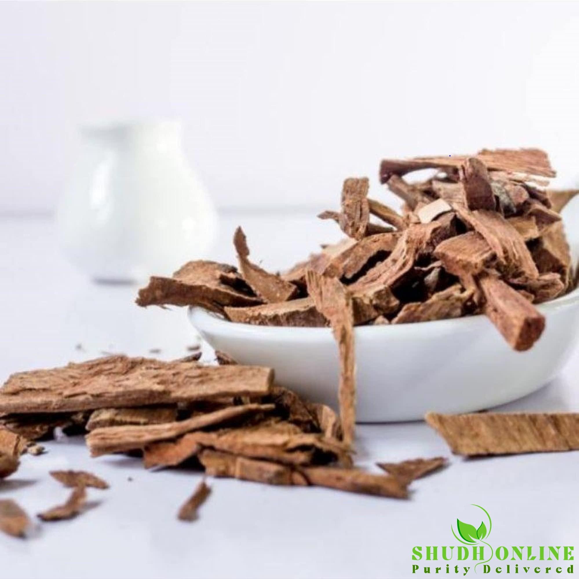 Shudh Online Shudh Online Arjun Ki Chaal Powder Organic, Arjuna Bark powder (50gm), Arjun Chal, Terminalia Arjuna, Marutham Pattai, Ayurveda Arjun Chhal Raw Original, Chettu Beradu