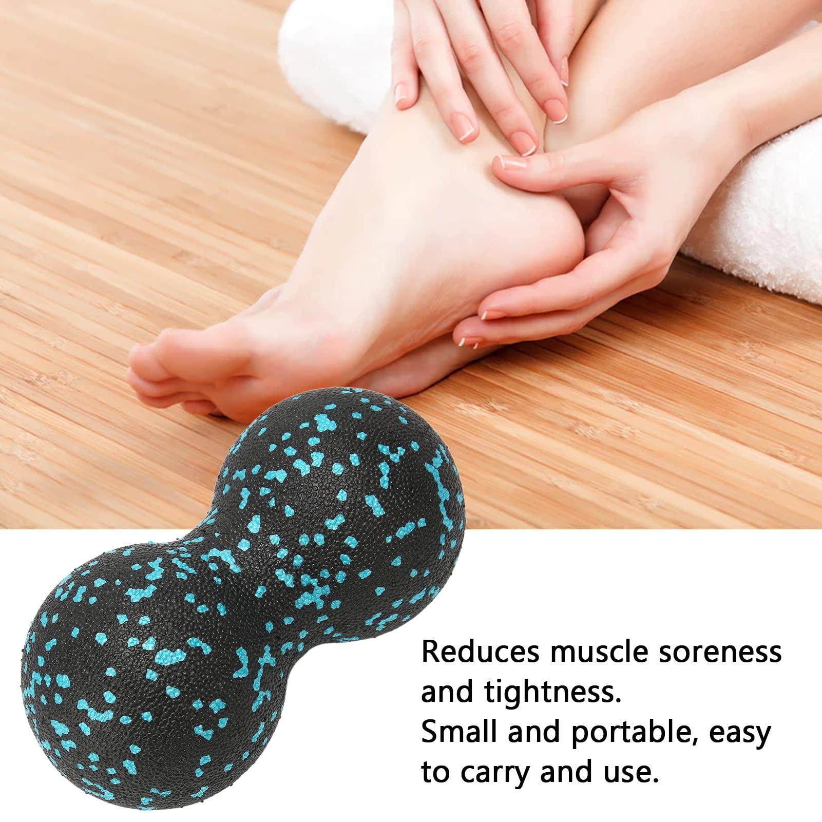 FASJ Walnut Massage Ball, Foot Massage Roller Comfortable and durable EPP material relieves muscle pain. Easy to use for home office in massage parlor