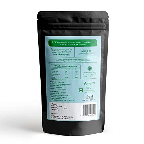 Udyan Tea Udyan Tea Moroccan Mint Green Tea, 100g (40 Cups) | Pure, Refreshing Green Tea Blend with Spearmint Leaves