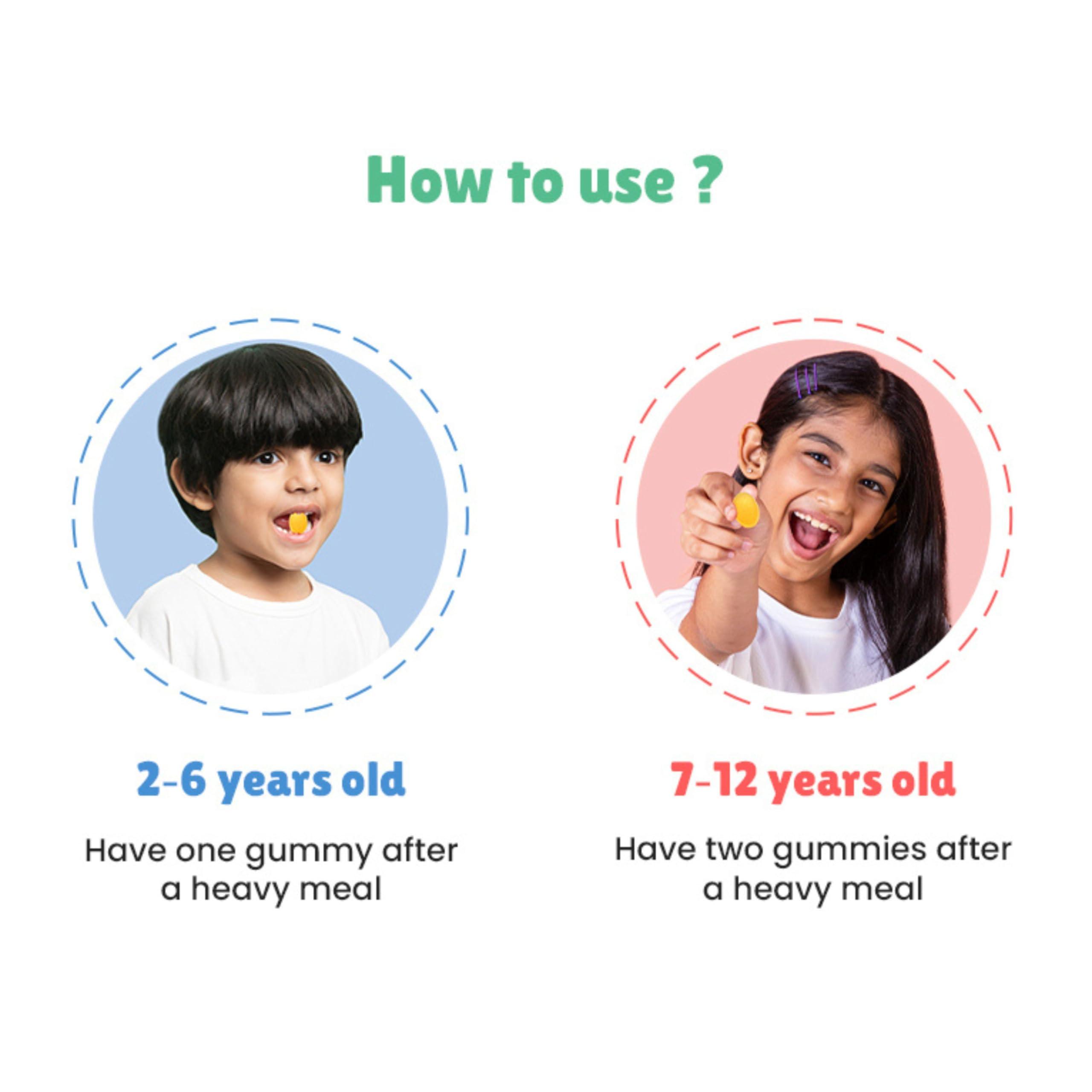 Little Joys Little Joys Calcium Gummies for Kids (2+ years) With No Sugar Added | For Stronger Bones, Joints, Teeth & Immunity | Mango Flavour | 30 Gummies