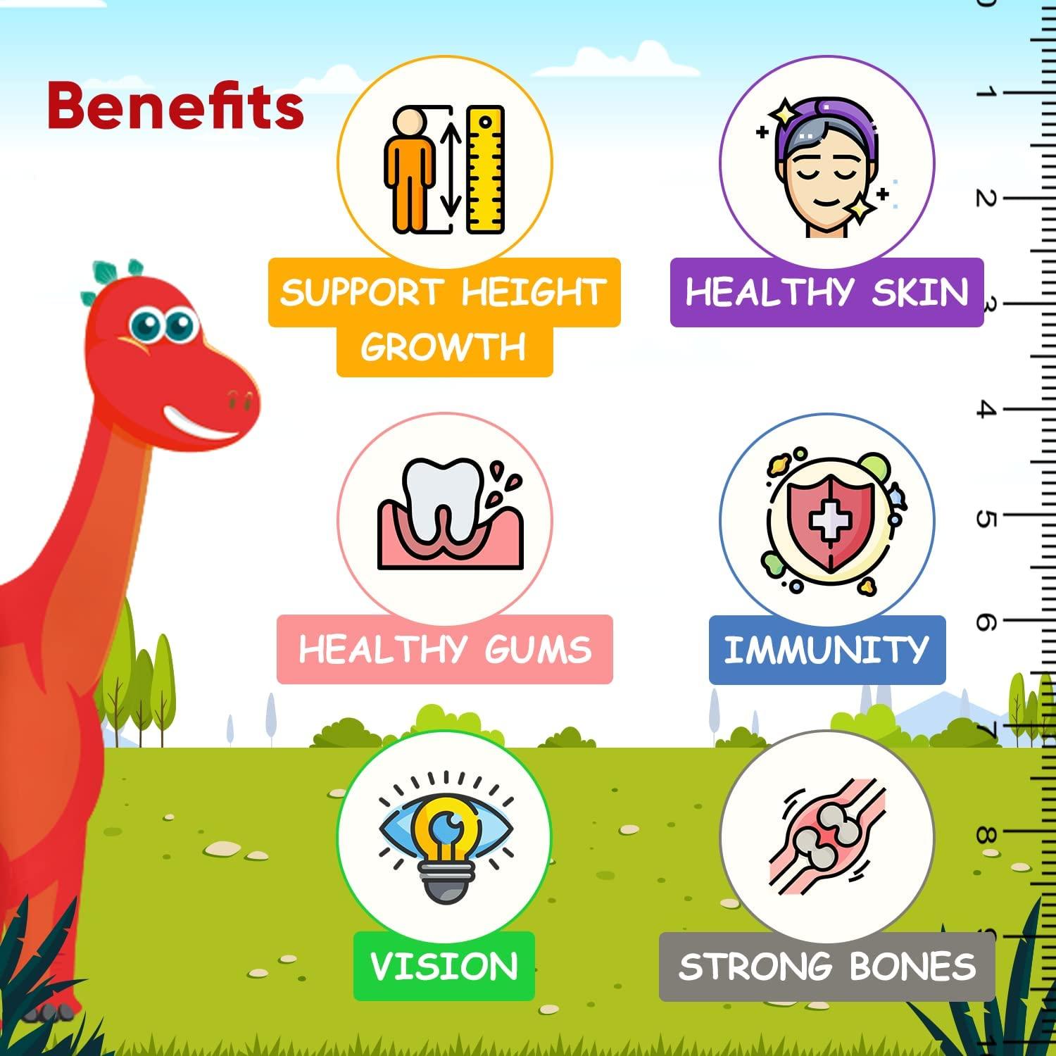 Arokid Arokid Aries Multivitamin&Multimineral Syrup For Kids With Iron,Zinc,Vitamin A,E,B12&K2-7 Health-Height Booster Great Taste Of Mix Fruit Strong Muscle And Better Immunity 110Ml(Pack Of 1)