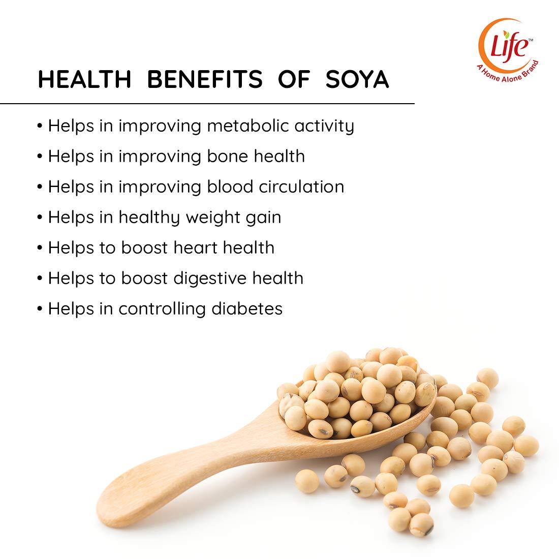 Life Life SOYA Chips Fiber Gluten Free | Schezwan | Flavour (Each-150g) Namkeen & Protein Snack Evening Party Munch Anytime Crunch |Pack of 4| (Combo Pack - 600g)