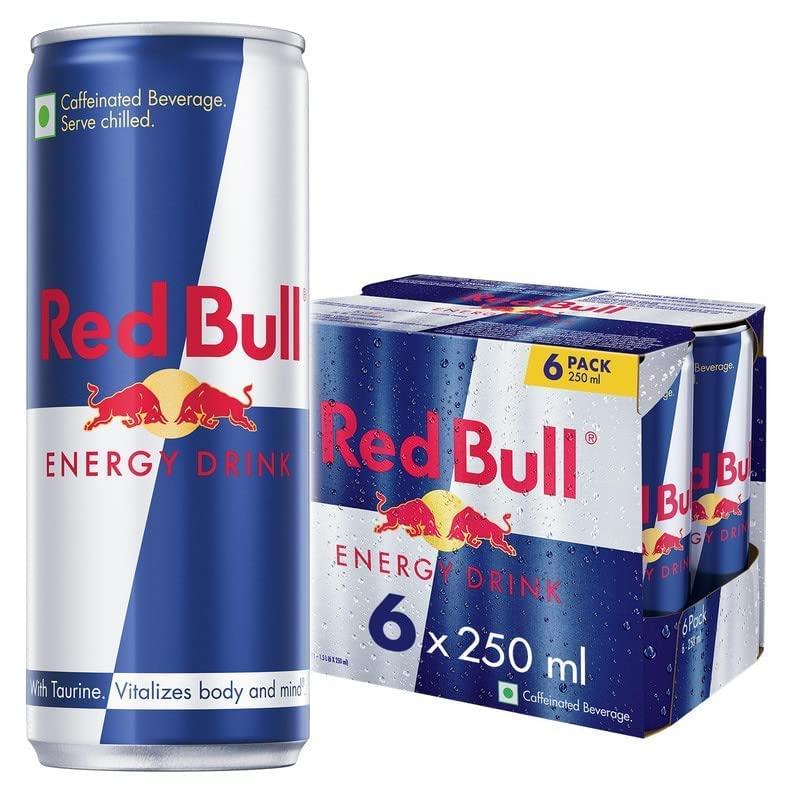 Red Bull Red Bull Energy Drink, 250 ml (6 Pack)
