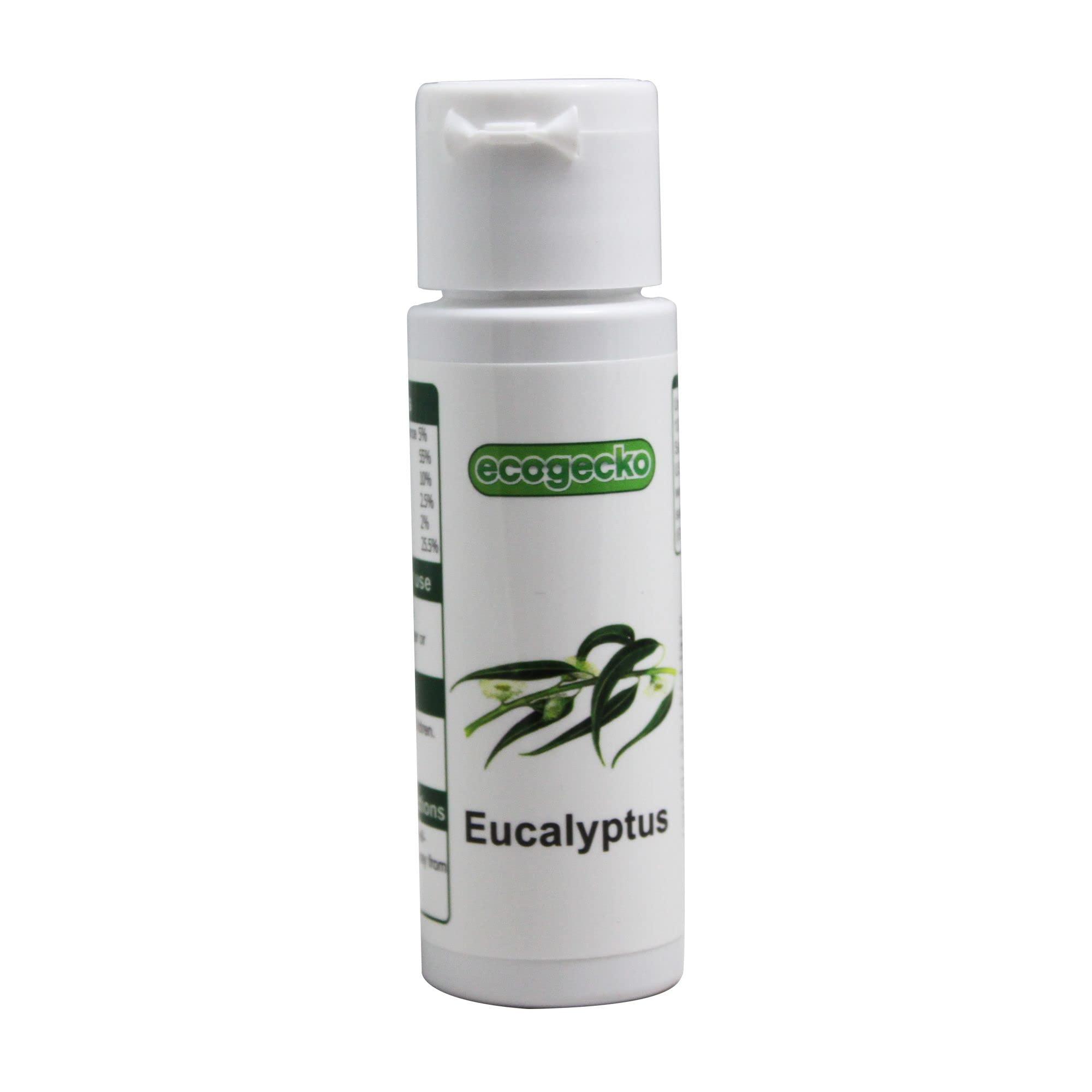 Uniution Inc. Ecogecko Fragrant Aroma Oil to use with EcoGecko Air Revitalizers. 30ML, Eucalyptus