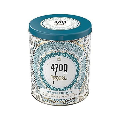 4700BC 4700BC Pop Gala, Sweet Popcorn Ensemble, Tin, 350g (Himalayan Salt Caramel + Nutty Tuxedo Chocolate)