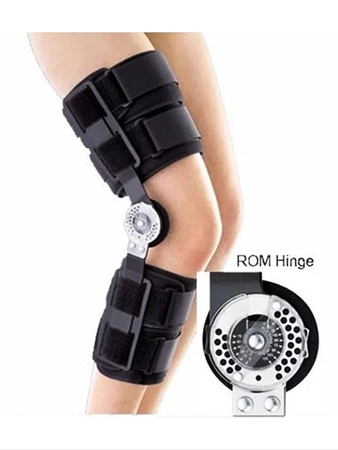 PSJ PSJ Adjustable ROM (Range of Motion) Hinged Knee Brace designed for instabilities, post-operation and rehab