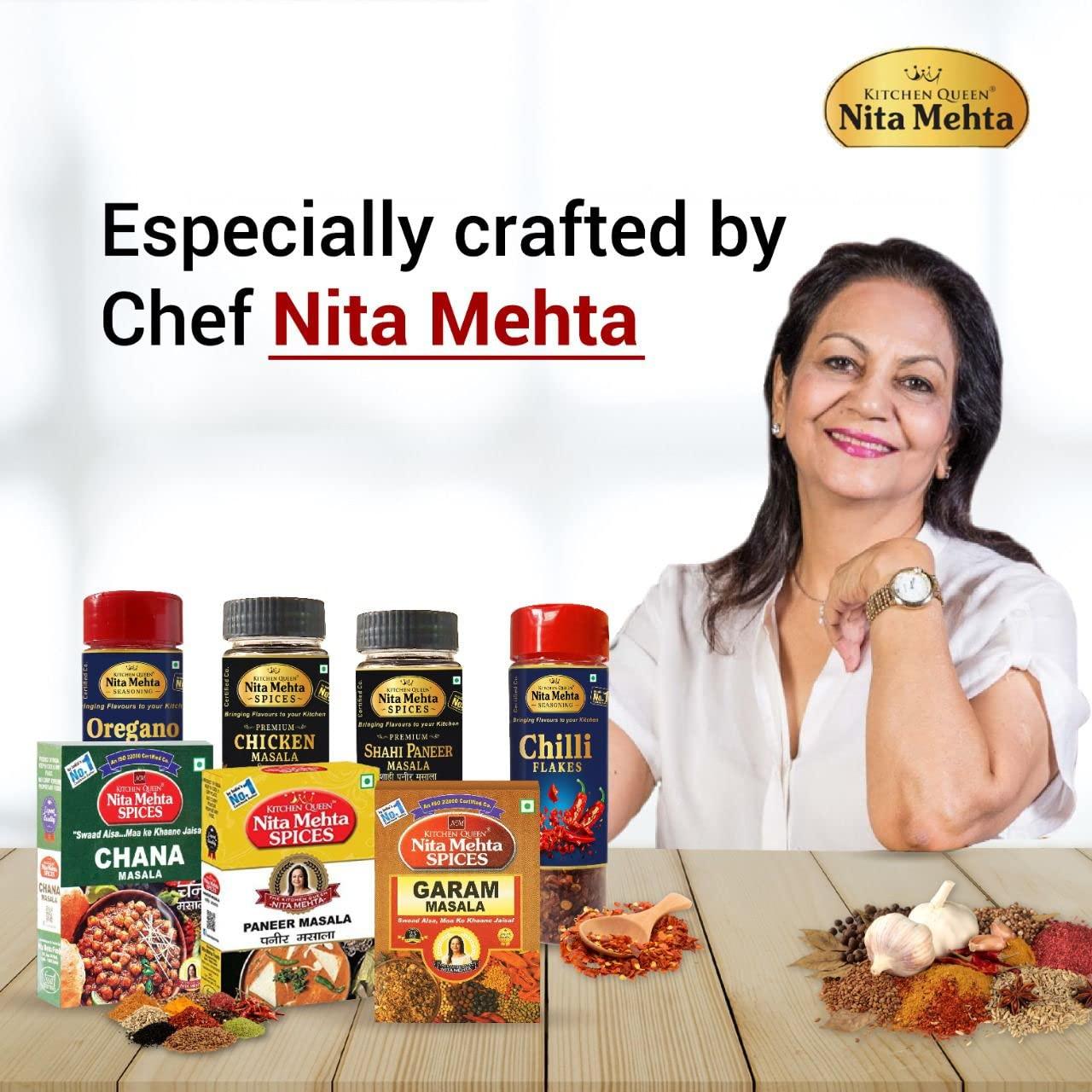KITCHEN QUEEN NITA MEHTA KITCHEN QUEEN NITA MEHTA Soya Granules 600g | Soya Nutri Granules | Make Varieties of Dishes  Soya Pav Bhaji, Aloo Soya Tikki, Paneer Soya Tikki etc - (3 X 200g = 600g)