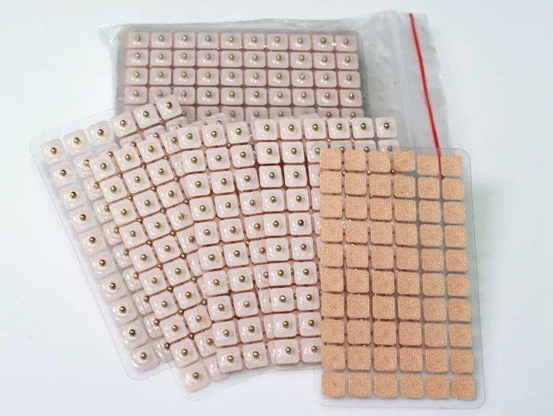 ACUPRESSURE INDIA Acupressure India® Multi-Condition Ear Seed Acupressure Kit 600 Counts Vaccaria Seeds Ears Acupuncture Stickers