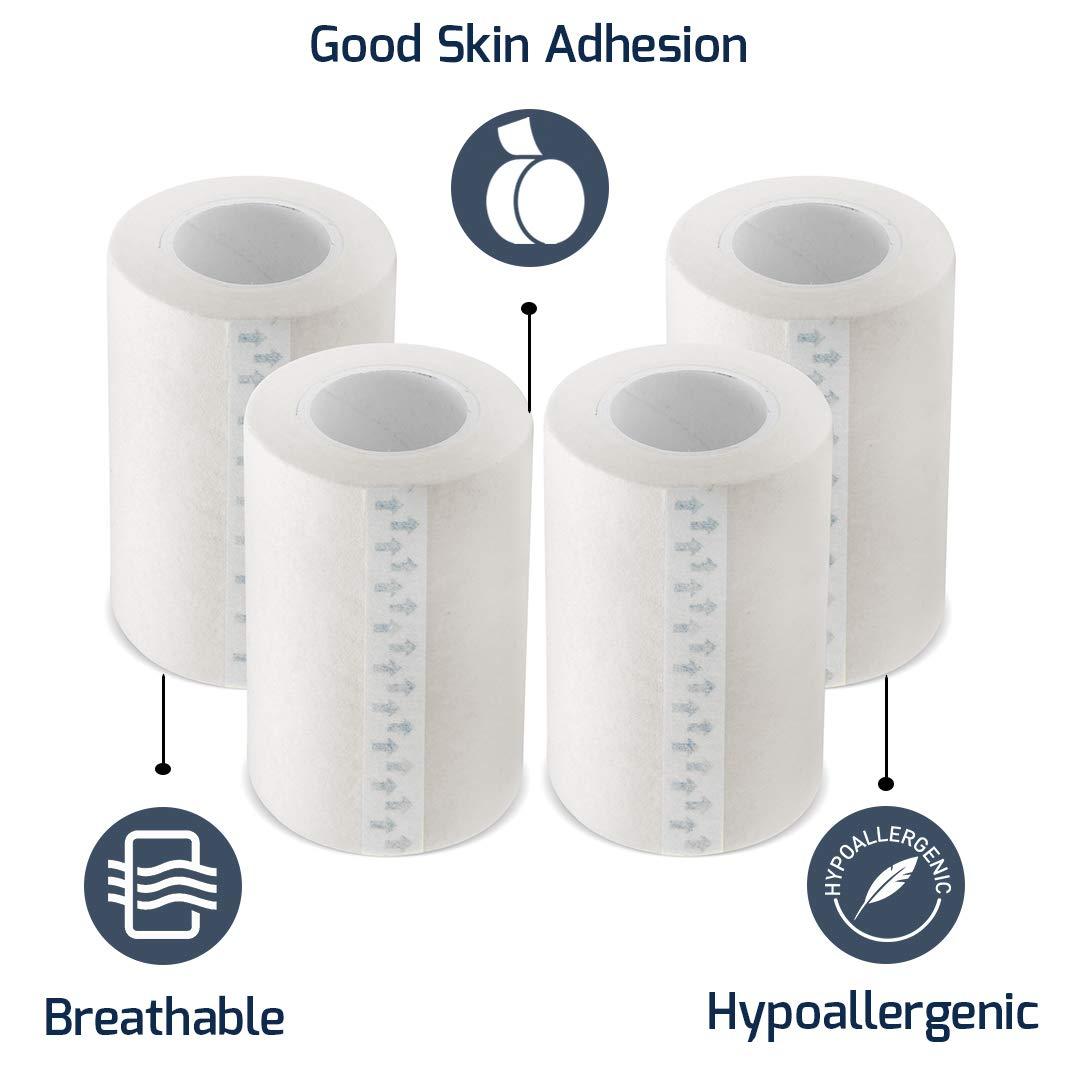 MCP MCP Neopore Surgical Paper Tape- 3 Inches (Pack of 4)