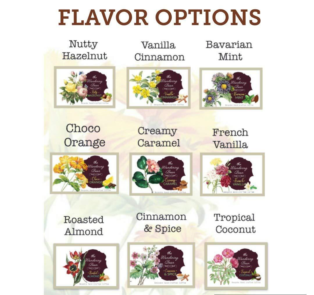 The Wandering Bean The Wandering Bean Coffee Hamper Best Birthday Gift -Set of 2 Assorted Coffees (Choose 2 Flavors of Your Choice) Gift Festive, Best Gift Hamper 40g X 2 Jars) Gift Festive, Best Gift Hamper