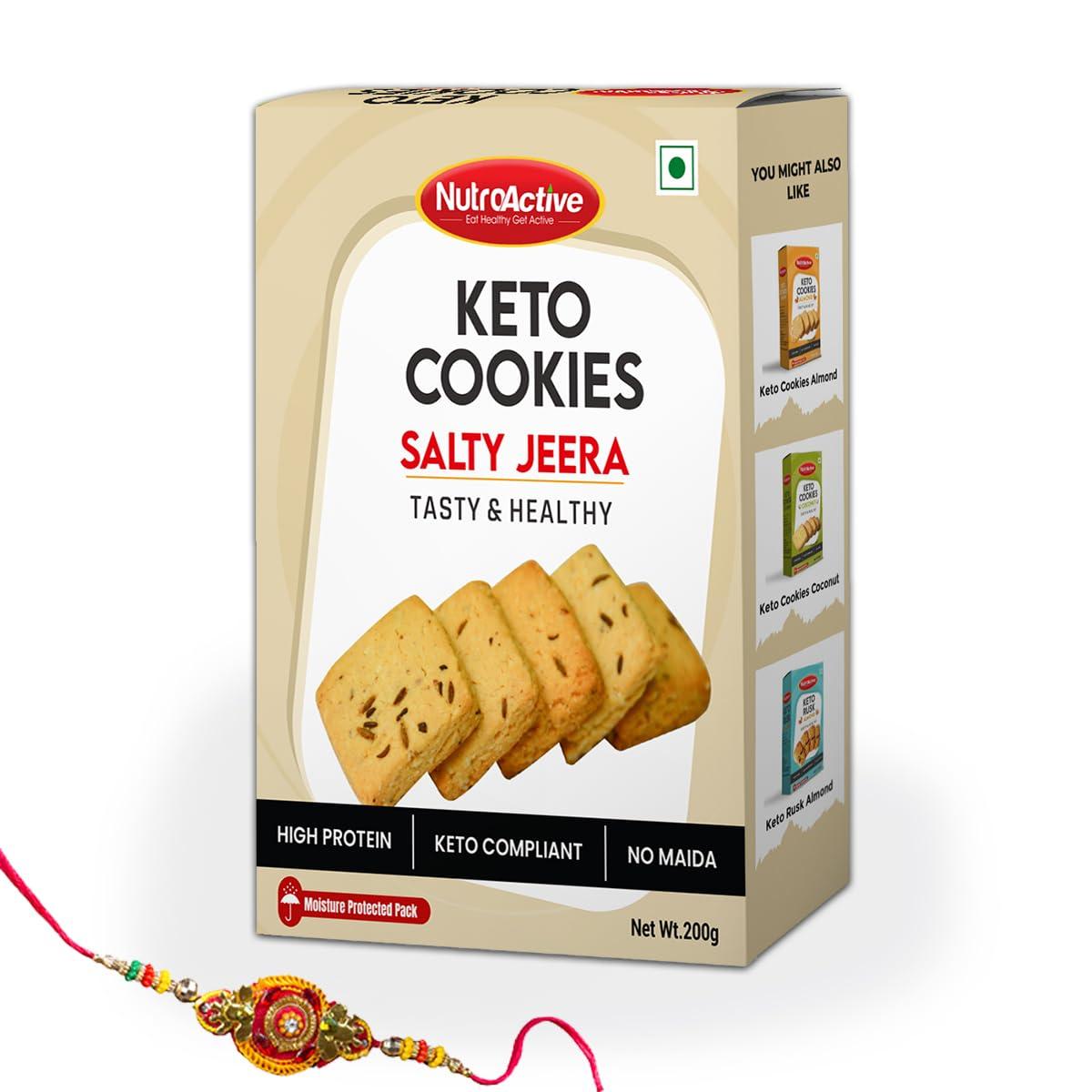 NutroActive NutroActive Keto Jeera Cookies Gift Pack - 110gm