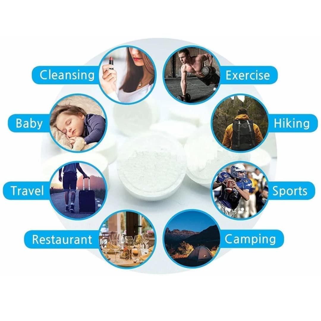 Royals Royals Candy Packing Coin Tissues | Compressed Towels | Camping Wipes | Toilet Paper Tablets | Napkin | Tablet Tissue | Magic Tablet Coin Tissue (100)