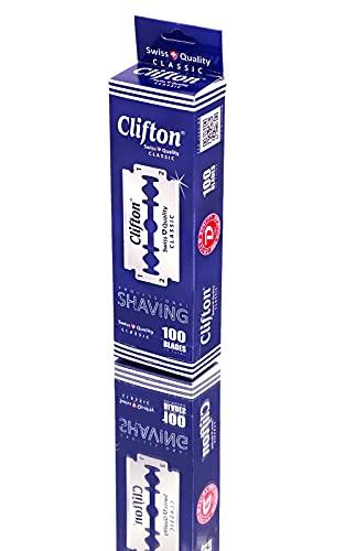 Durablade 100 Clifton Classic Double Edge Razor Blades For Safety Razor - Mens Safety Razor Blades For Shaving For Men For A Smooth And Clean Shave (1 Year Supply)