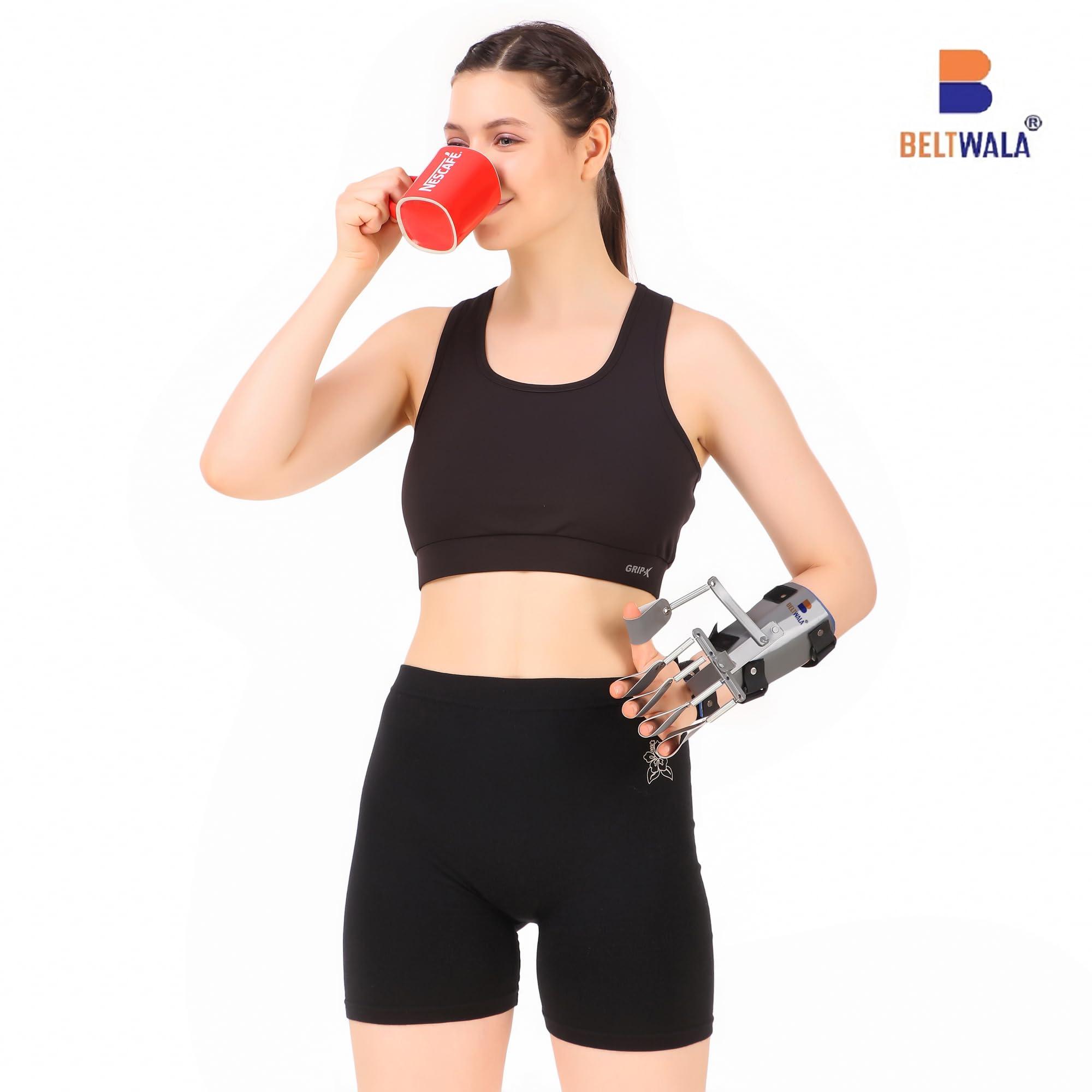 BELTWALA BELTWALA Aluminium Dynamic Cock Up Splint For Carpal_Tunnel_Syndrome With Finger Extension Assist(Right Hand),Free Size