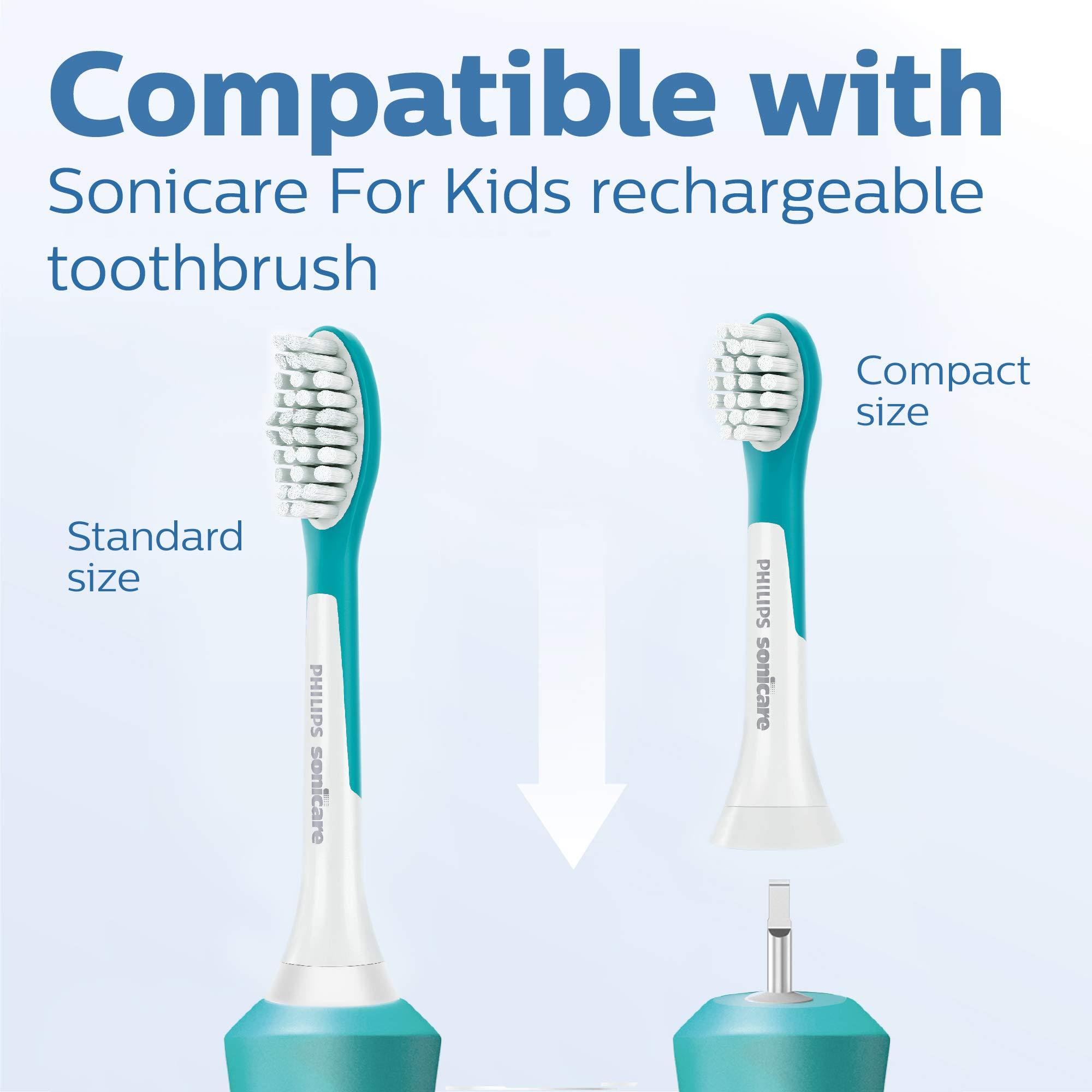 SONICARE Philips Sonicare HX6042 2 Piece Kids Brush Head, Standard