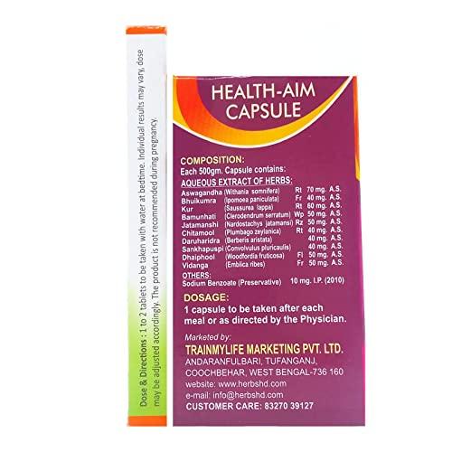 HERBSHD kayam tablet and Health Aim Capsule for Constipation