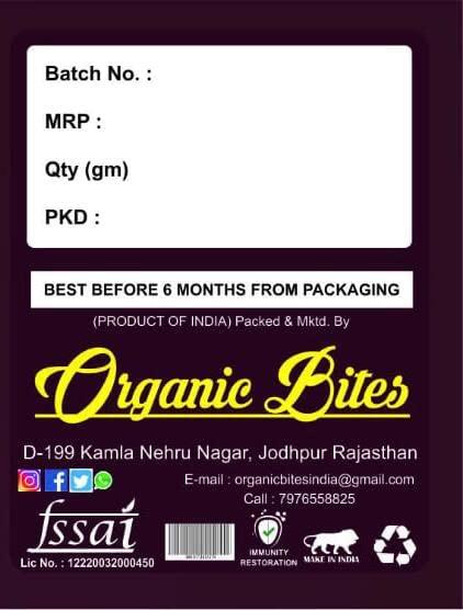 Organic Bites Organic Bites Roasted Chana Without Skin | Bhuna Chana | Roasted Chickpeas | Roasted Bhuna Chana Without Skin -900 gm