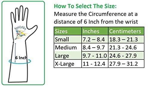 SpiffySky SpiffySky Elastic Wrist Splint, Immobilization For Wrist Pain, Wrist Brace – (Right Hand – Large Size)