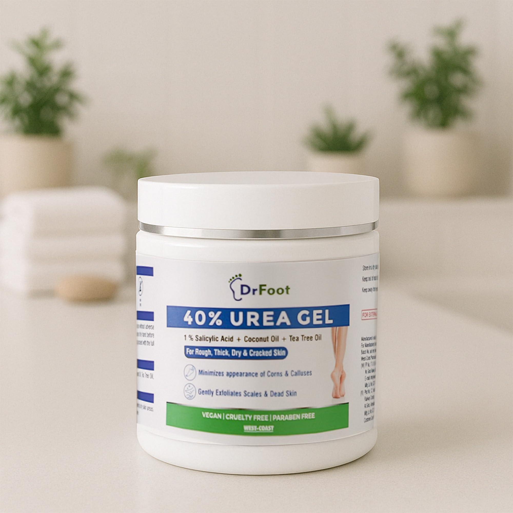 Dr Foot Dr Foot | 40% Urea Gel with 1% Salicylic Acid (Pack of 2)