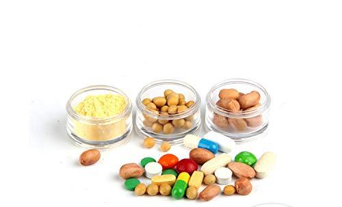 HaiSea HaiSea Weekly Travel Pill Planner-Monthly Pill Organizer, Daily Month Pill Box-Separate AM/PM Compartments Colors Vary (Purple)