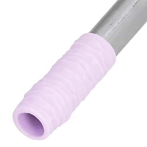 Ironctic Foldable Straw, Easy to Clean Durable Telescopic Drinking Straw with Brush for Drinks for Coffee(Lavender)