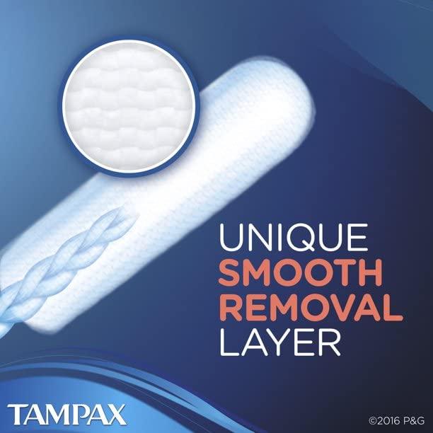 Tampax Tampax Pocket Pearl Regular, 1 Pack of 18 Compact Tampons
