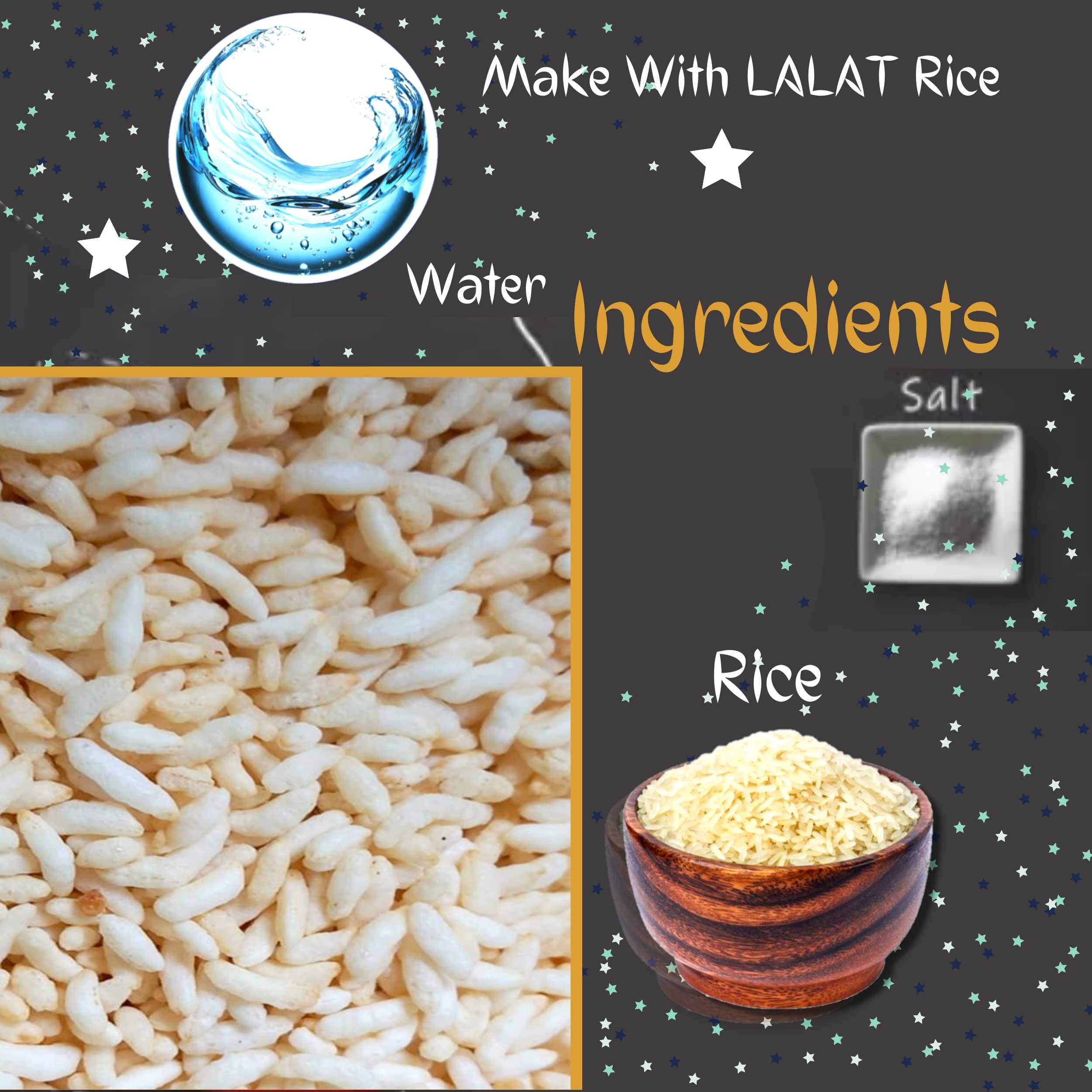 Sish Desi Sish Desi Urea Free Fresh Puffed Rice 1kg | Kurmura Murmura | Bengali Muri | Laiya Murmure