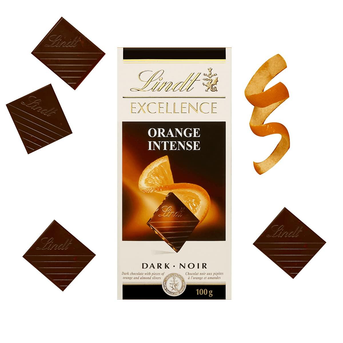 Lindt Lindt Excellence Orange Intense Dark Chocolate, 3.53 oz  100 g