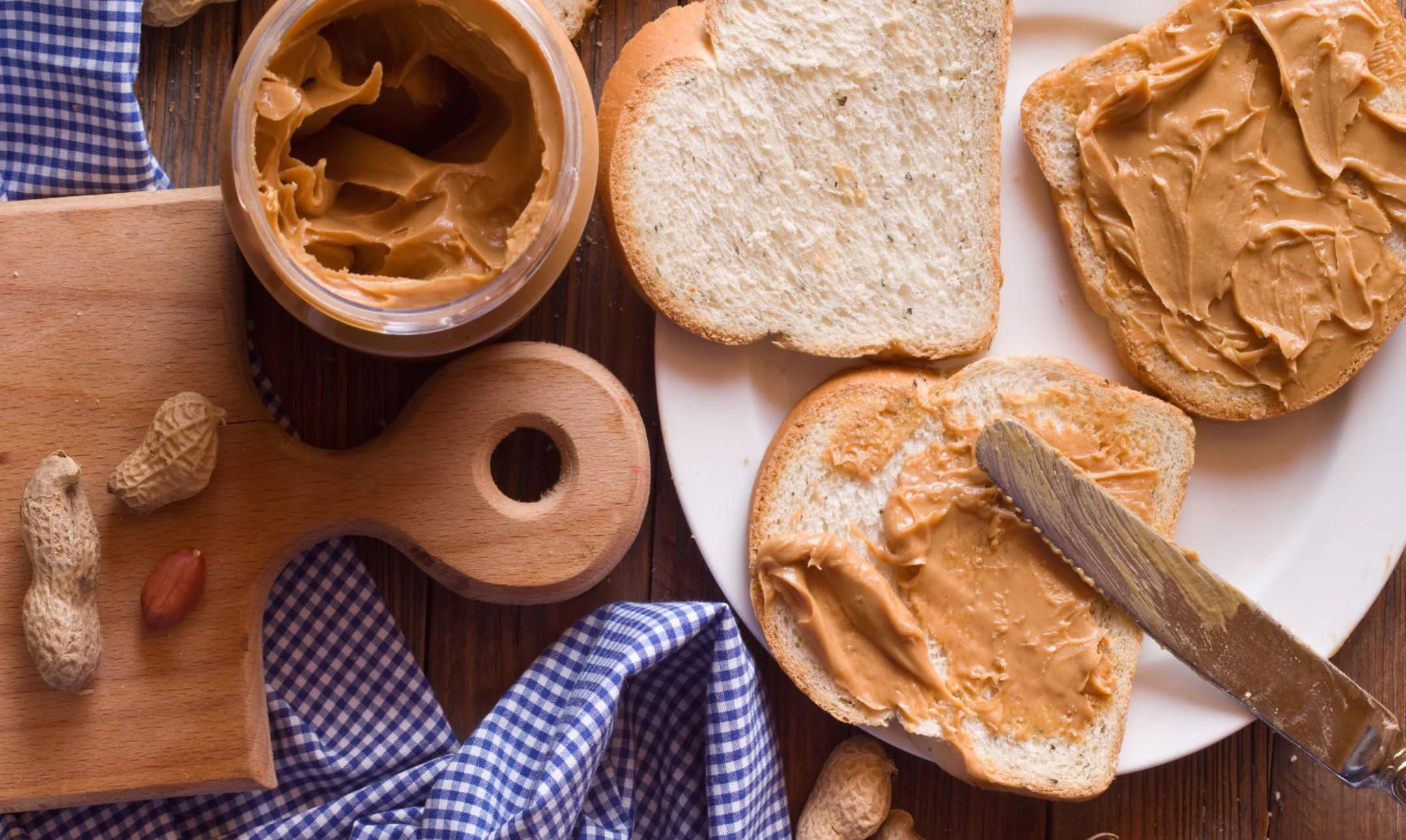 Generic American Garden Creamy Peanut Butter US Classic Smooth And Rich Texture Making Sandwiches Delicious Flavor 454gm