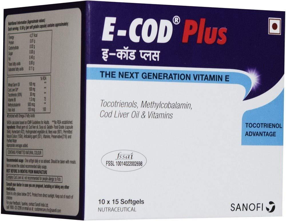 E-Cod Plus E-Cod Plus - Strip of 15 Softgel