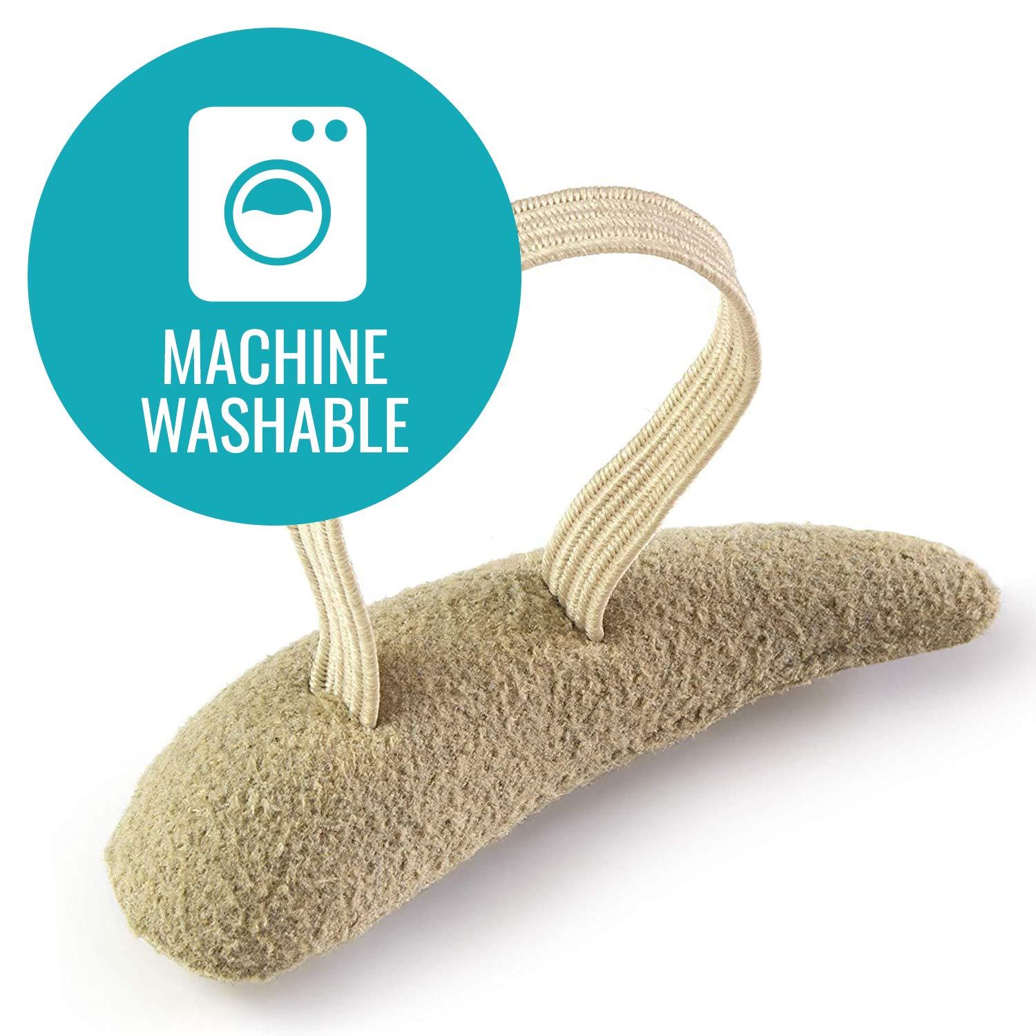 Steins Steins Hammer toe crest cushion and buttress pad reduces pressure from calluses and hammer toes,medium left, 3 Count