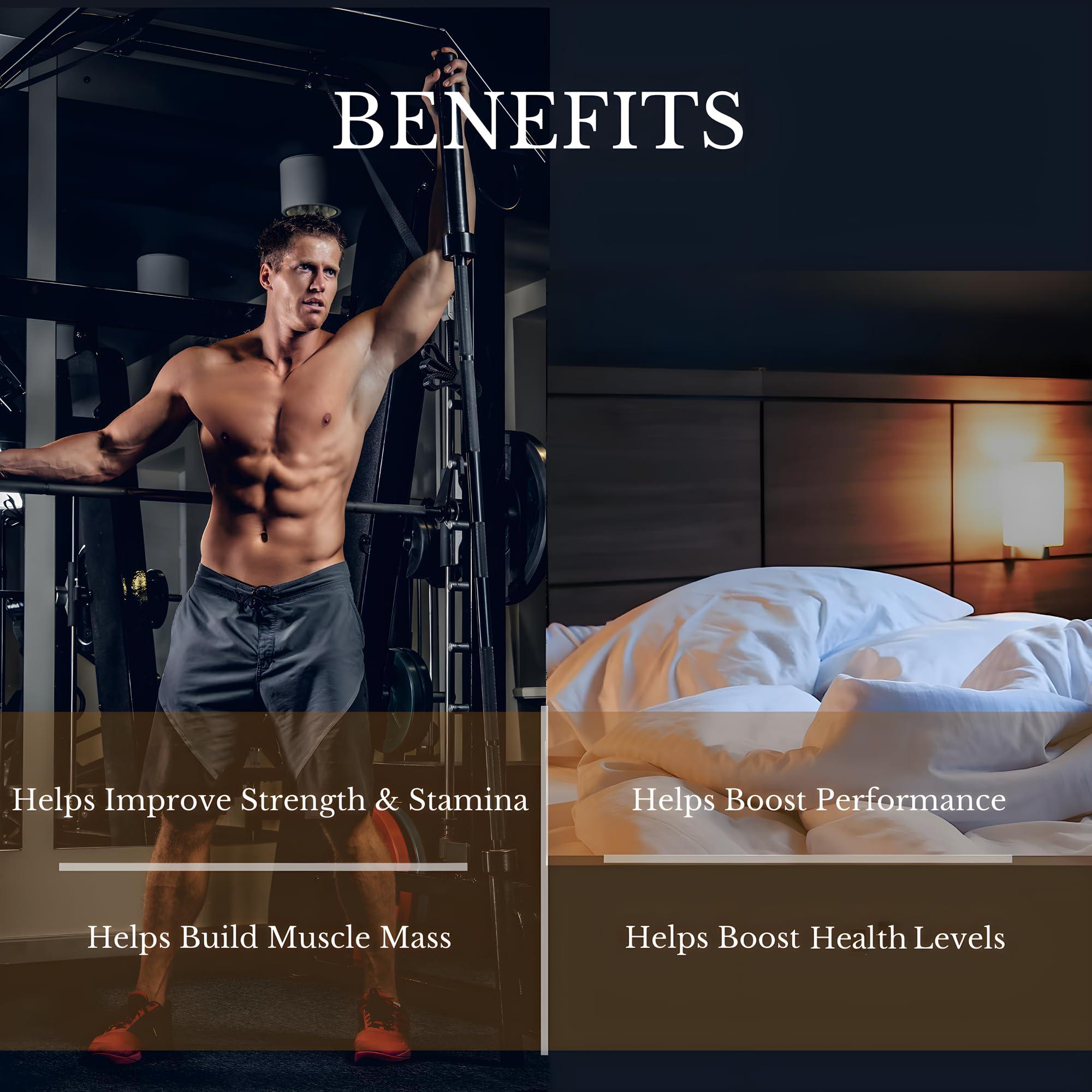 Herbal Hammer Herbal Hammer|Ayurvedic Strength,Energy Booster| Helps Restores Energy & Hardens Relaxing Muscles Safed Musli,Ashwagandha,Gokshura | Clinically Approved| 30 Tablets | Pack Of 2