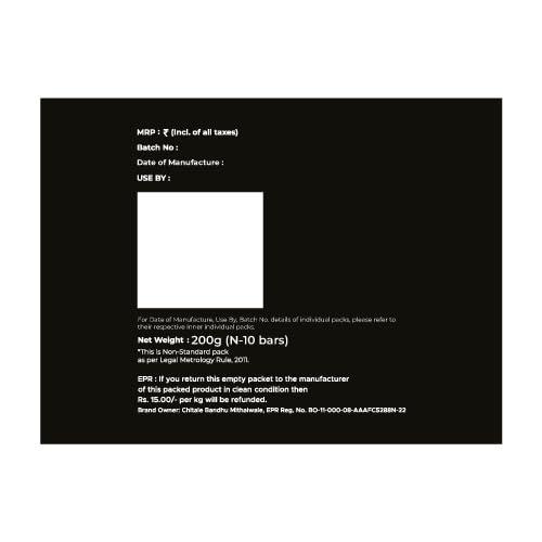 Chitale Bandhu Farali Chivda Bingebar | Innovative Namkeen Snack Bar for Fasts | Pack of 3