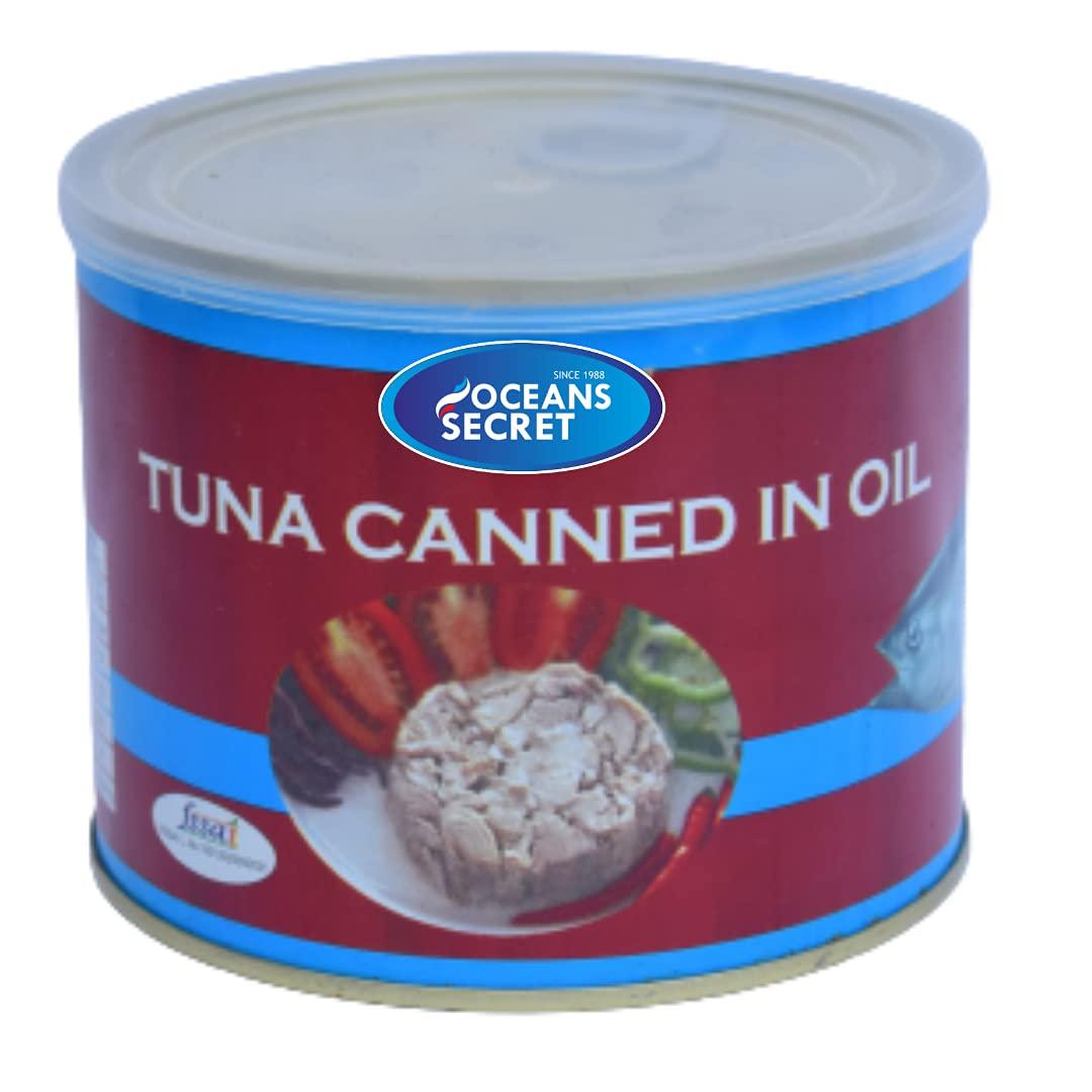 Oceans Secret Oceans Secret - Canned Tuna Chunks in Oil, 500g (Pack of 8)