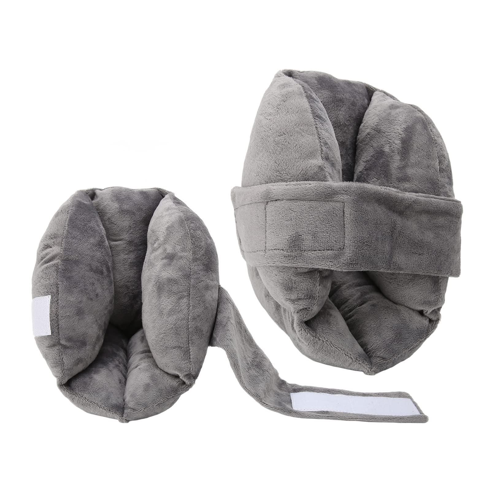 DUHJ Heel Protector Cushion, Heel Cushion Protector Pillow Ergonomic Design Comfortable Grip Inside Keep Warm Relieve Stress Pain for<br/>Protect Feet